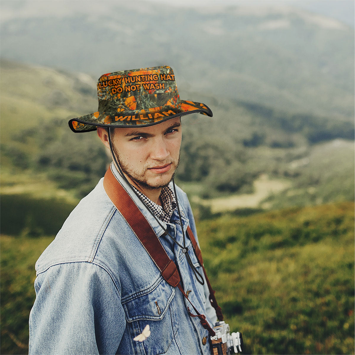 Lucky Hunting Hat - Personalized Hunting Boonie Hat