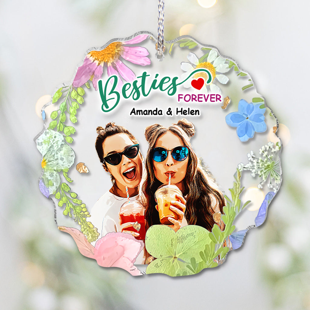 Besties Forever - Personalized Bestie Ornament
