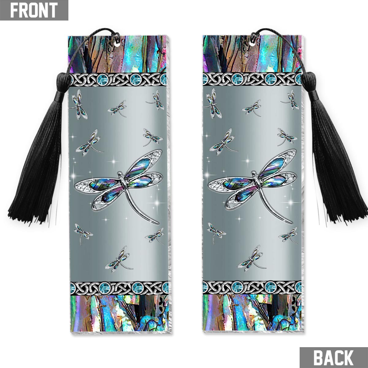 Mystery Dragonfly - Dragonfly Bookmark (Printed On Both Sides)