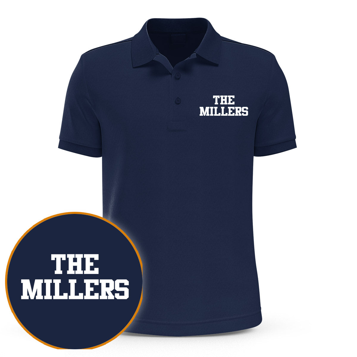 Custom Name - Personalized Family Embroidered Polo Shirt