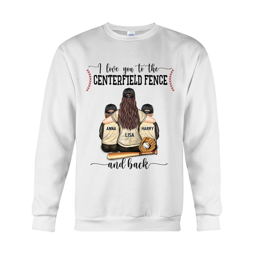 My Heart Is On That Field - Personalized Baseball T-shirt And Hoodie