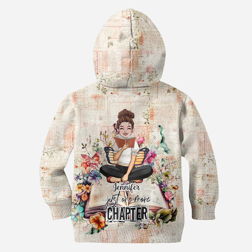 Just One More Chapter - Personalized Book All Over Shirt