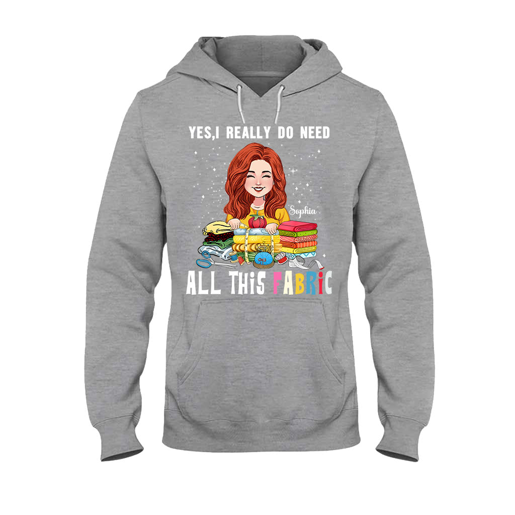 All This Fabric - Personalized Sewing T-shirt And Hoodie