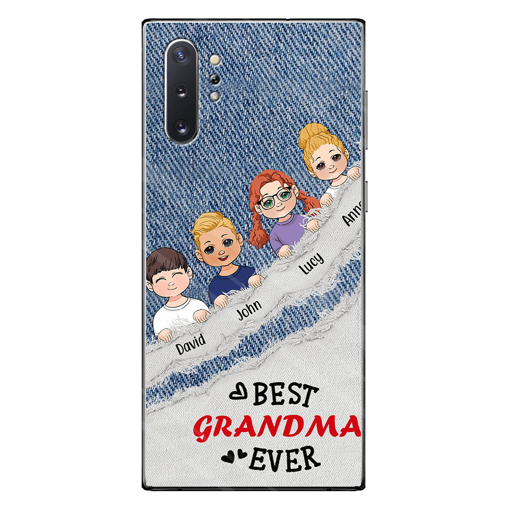 Best Grandma Ever - Personalized Grandma Phone Case