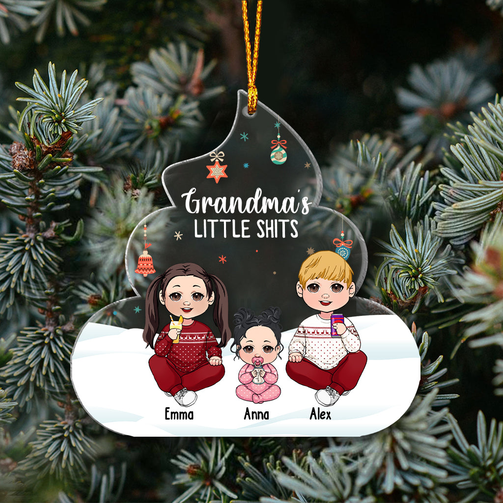Little Cuties - Personalized Grandma Ornament
