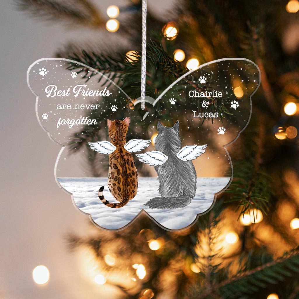 Best Friends Are Never Forgotten - Personalized Dog Ornament