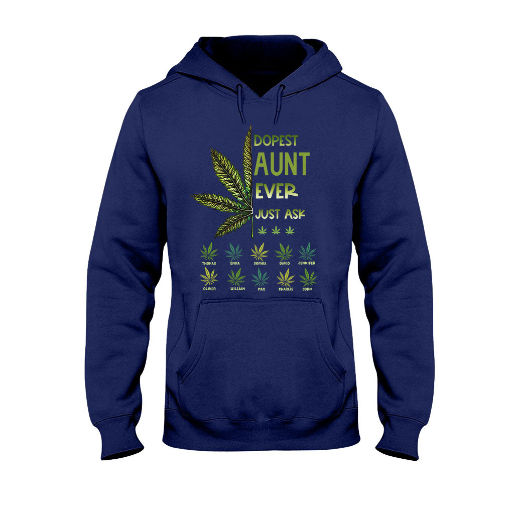 Dopest Dad Ever - Gift for dad, grandma, grandpa, mom, uncle, aunt, brother, sister - Personalized T-shirt And Hoodie