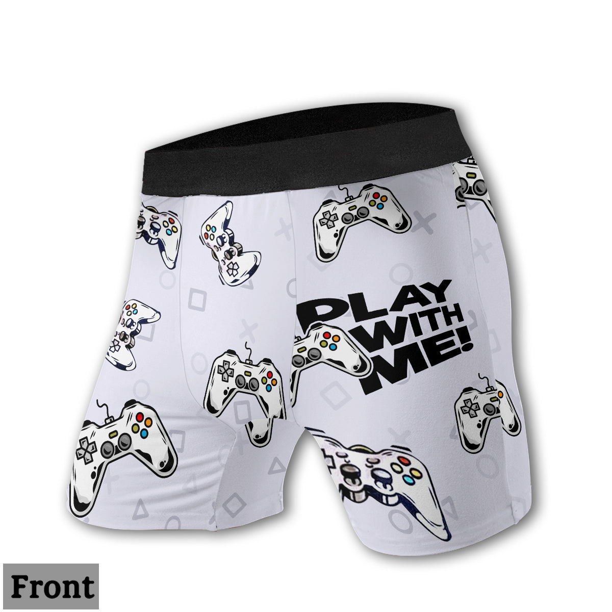 Play With Me Video Game Women Briefs & Men Boxer Briefs