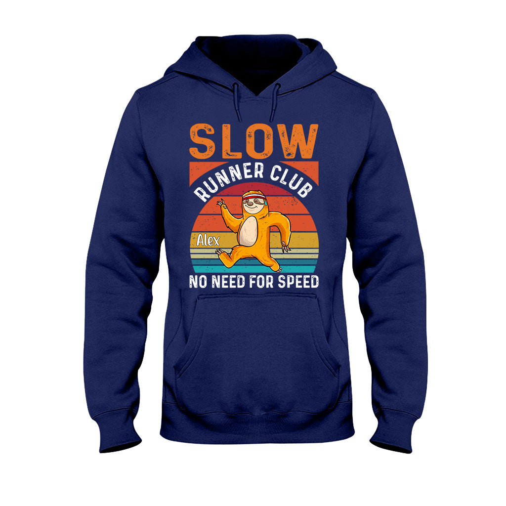 Slow Runner Club - Personalized Running T-shirt and Hoodie