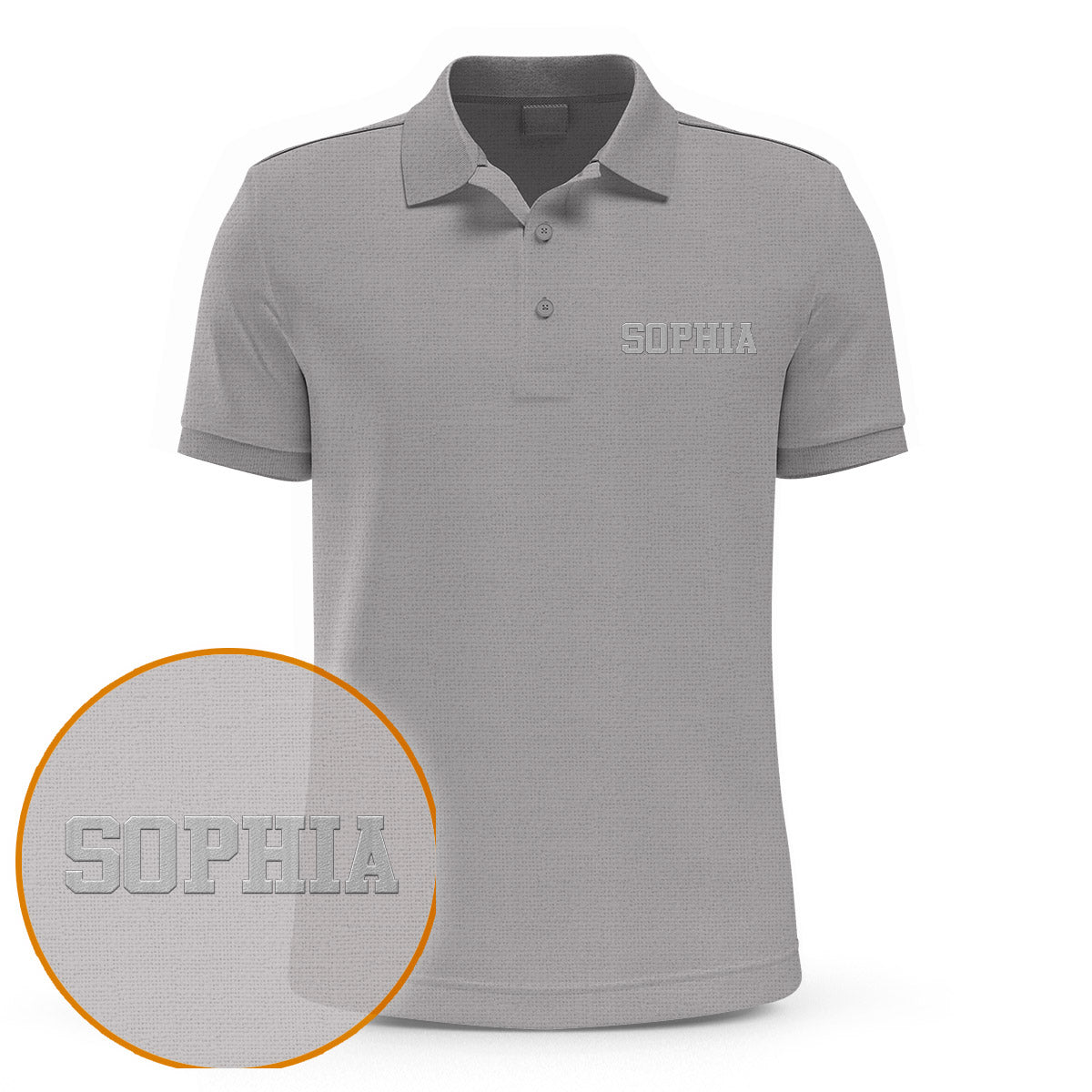Custom Name - Personalized Daughter Embroidered Polo Shirt