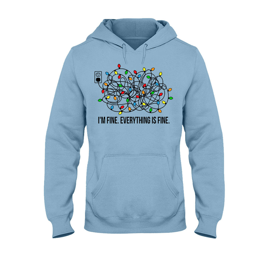 I'm Fine - Christmas T-shirt And Hoodie