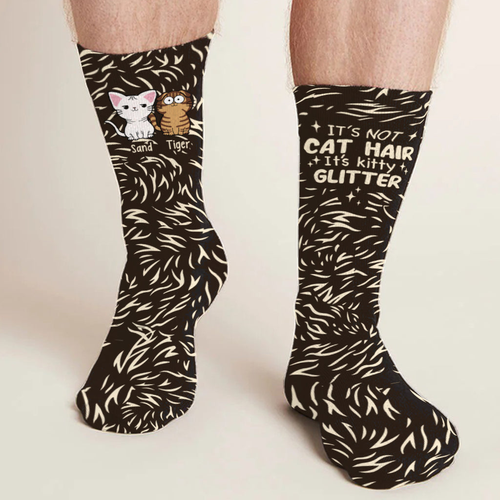 It's Not Cat Hair - Personalized Cat Socks