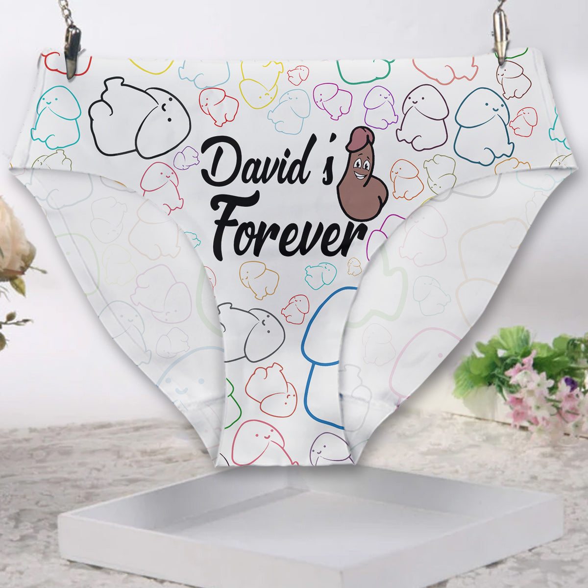 Only You - Personalized Couple Women Briefs