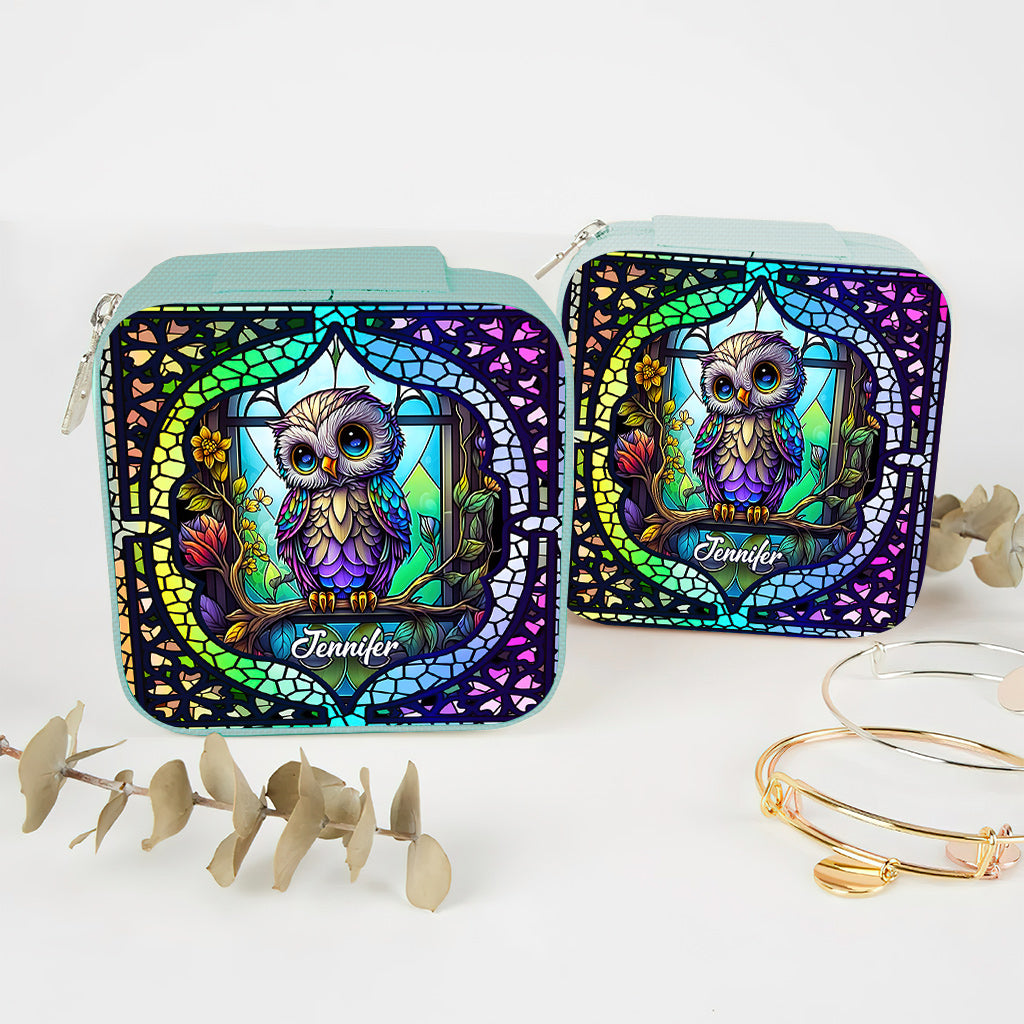 Cute Owl - Personalized Owl Jewelry Box