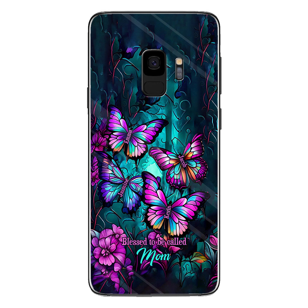 Grandma's Butterflies - Personalized Grandma Phone Case