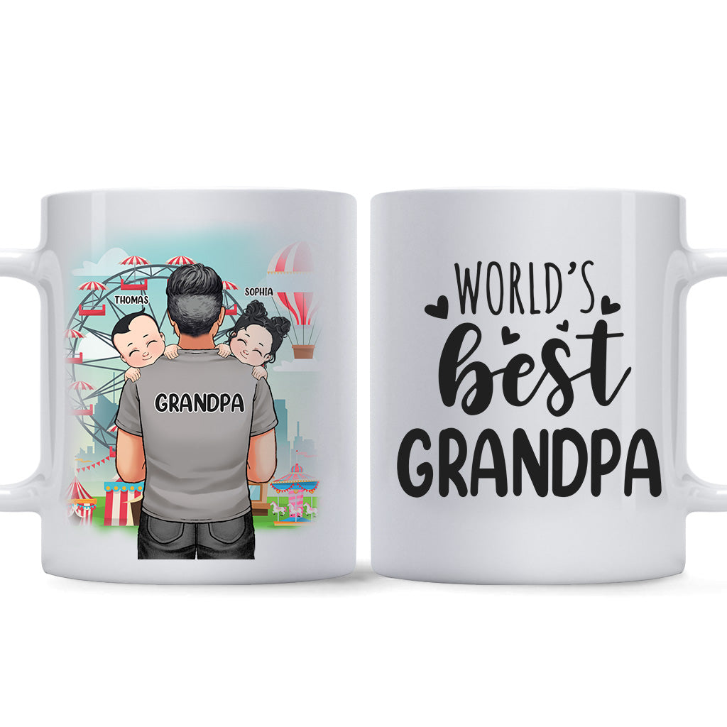 Best Dad Ever - Gift for dad, grandpa, uncle, husband - Personalized Mug