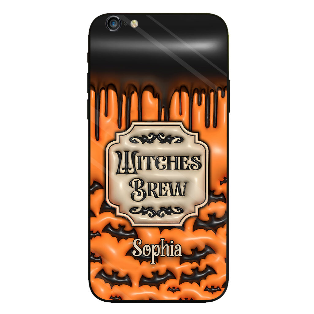 Witches Brew - Personalized Witch Clear Phone Case