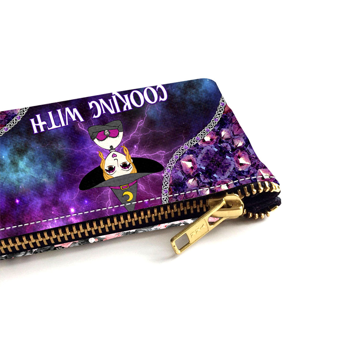 Cooking With Magic - Personalized Witch Pouch