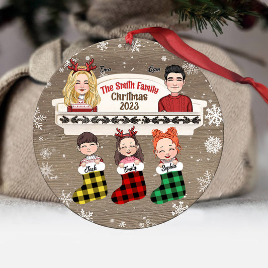 Merry Christmas 2023 - Personalized Family Ornament
