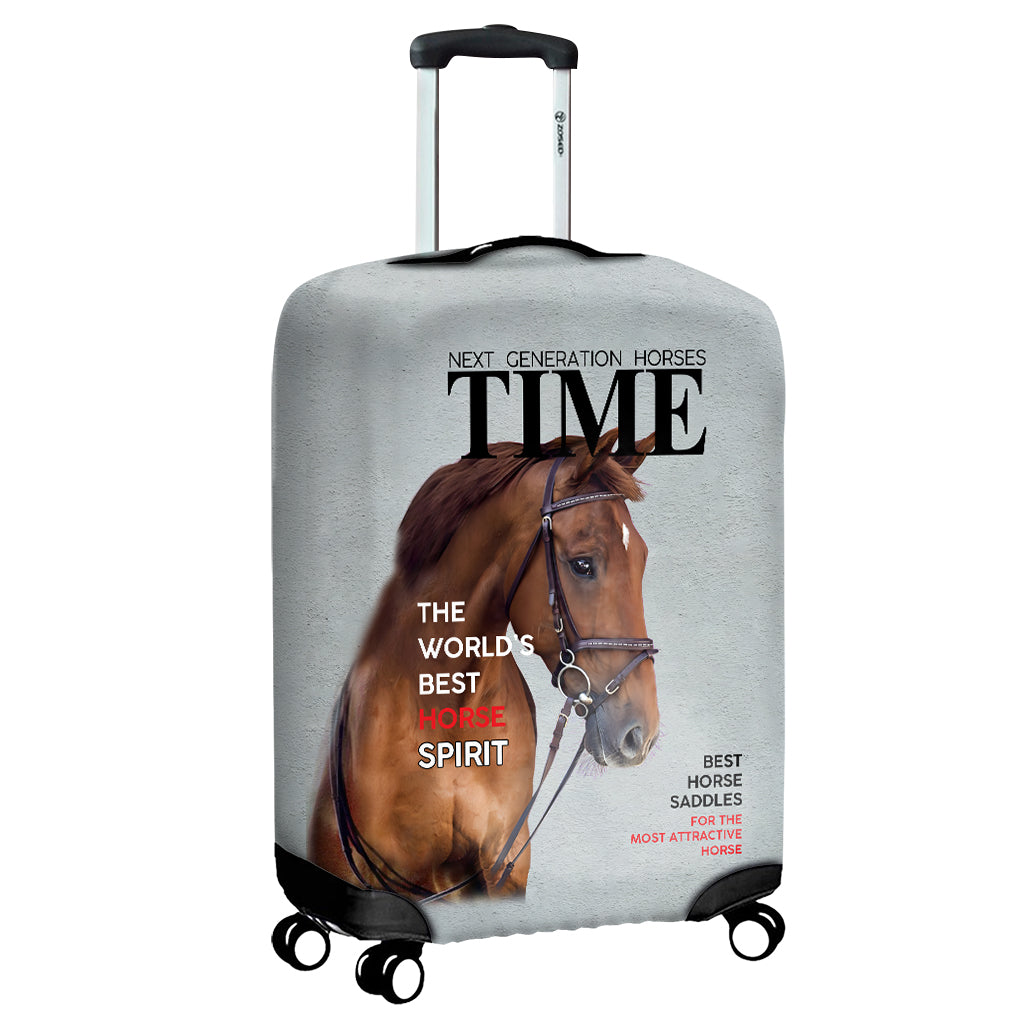 Magazine Covers - Personalized Horse Luggage Cover