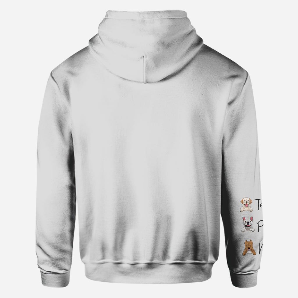 I Love You Grandma - Personalized Dog All Over Shirt