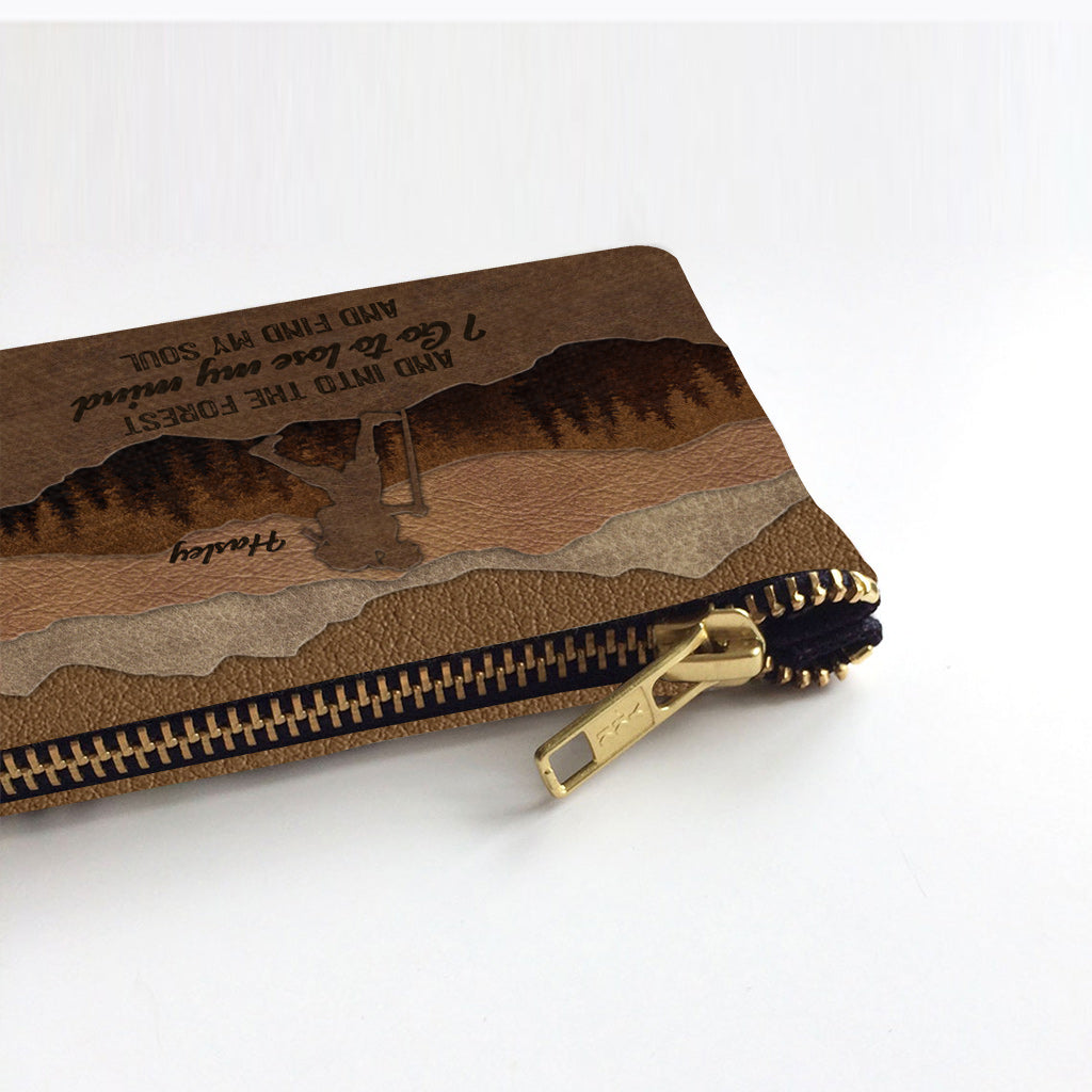 And Into The Forest I Go - Personalized Hiking Pouch