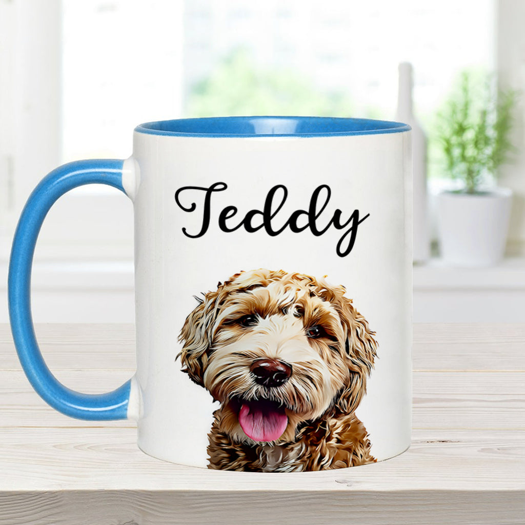 Dog Lover - Personalized Dog Accent Mug