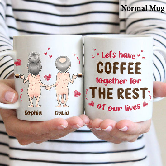 Let’s Have Coffee Together - Personalized Couple Mug