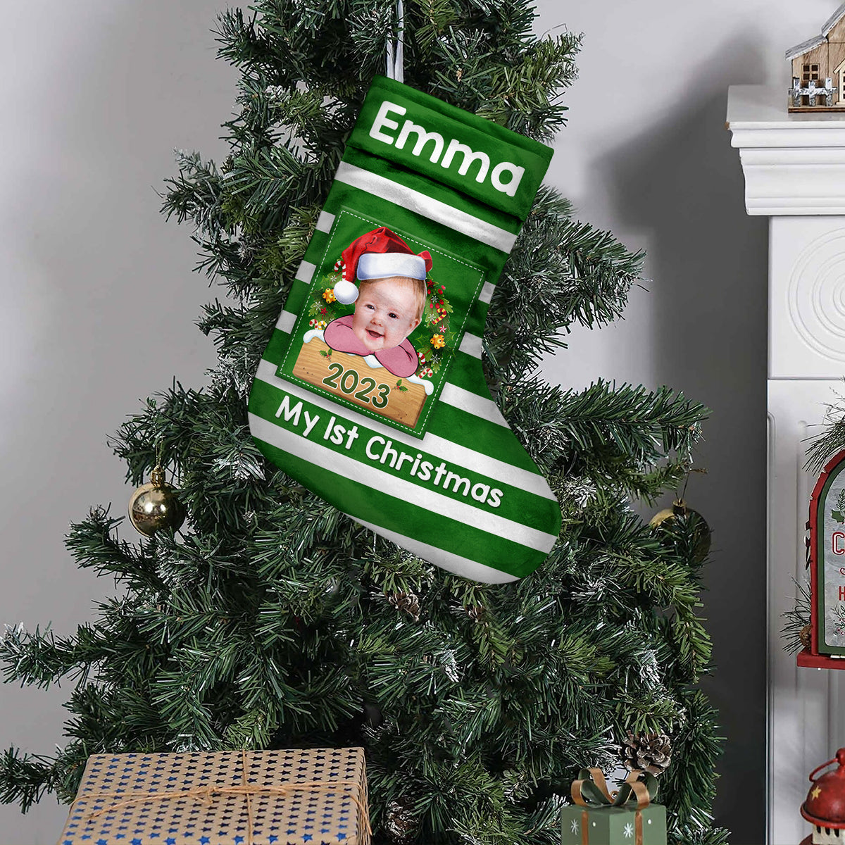 My 1st Christmas - Personalized Family Christmas Stockings