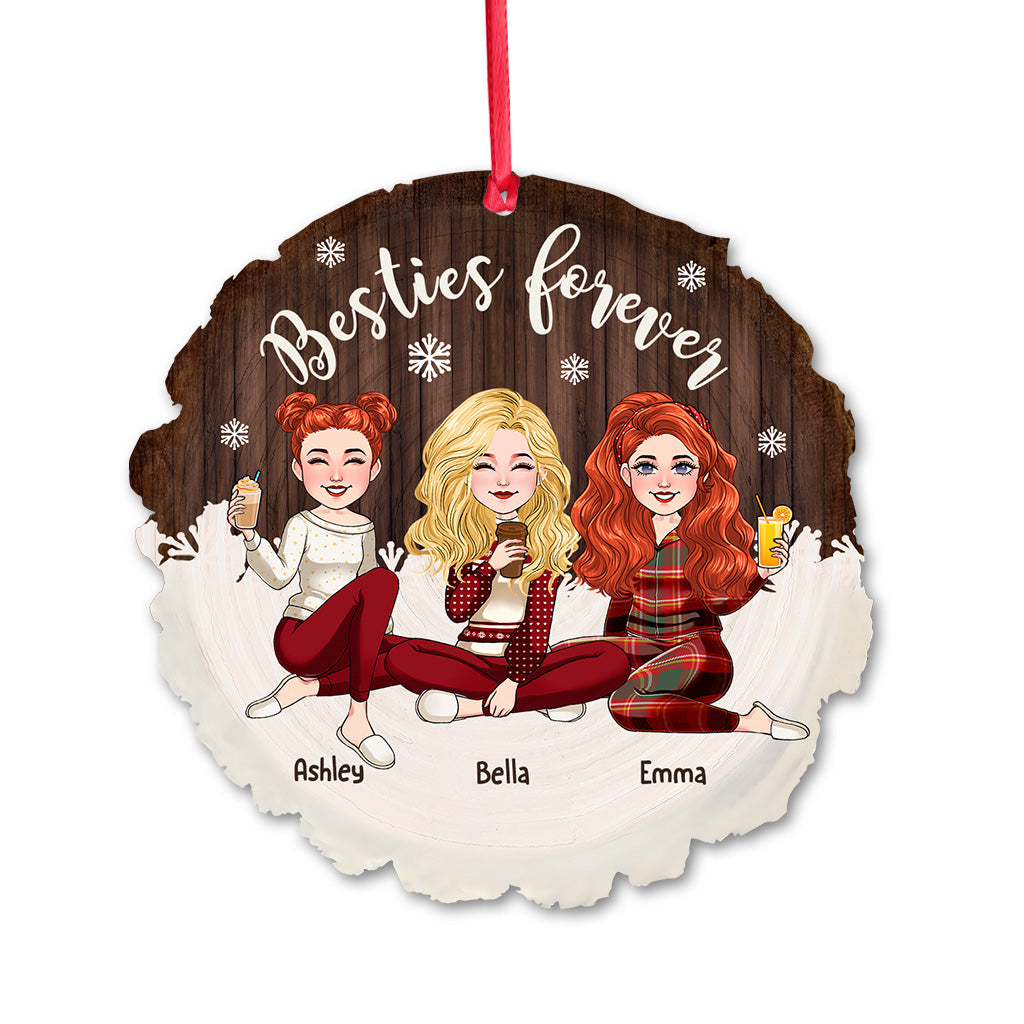 Besties Forever - Personalized Bestie Ornament