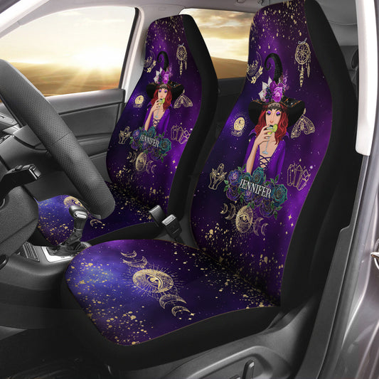 Don't F With My Energy - Personalized Witch Seat Covers