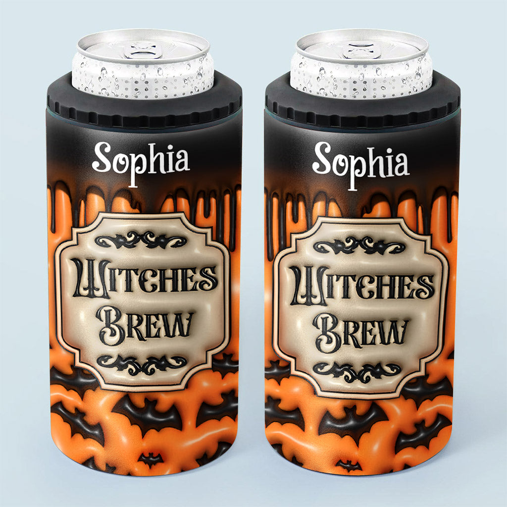 Witches Brew - Personalized Witch Can Cooler