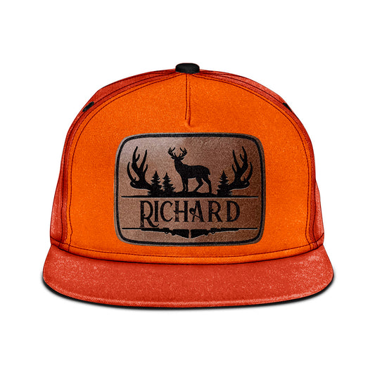 Hunting Orange - Personalized Hunting Snapback