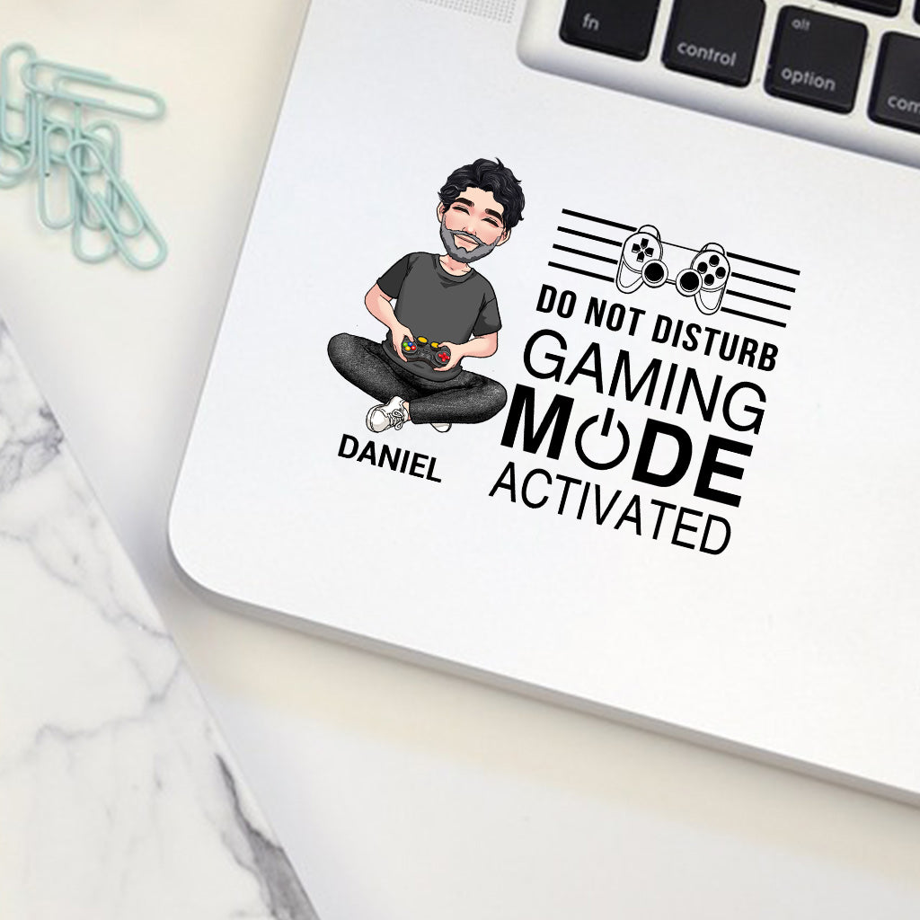 Do Not Disturb - Personalized Video Game Decal Full