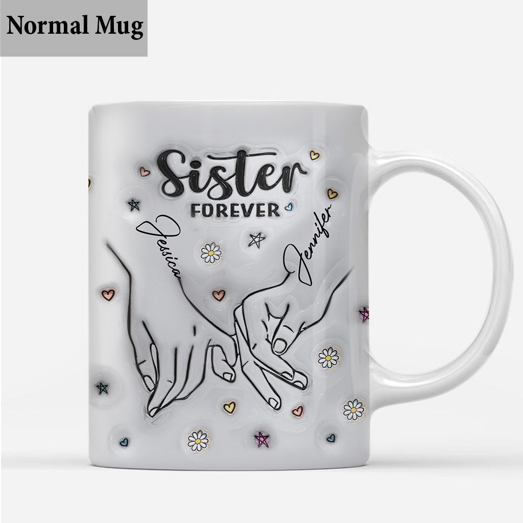 Forever My Sister - Personalized Bestie Mug
