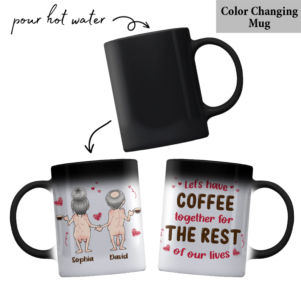 Let’s Have Coffee Together - Personalized Couple Mug