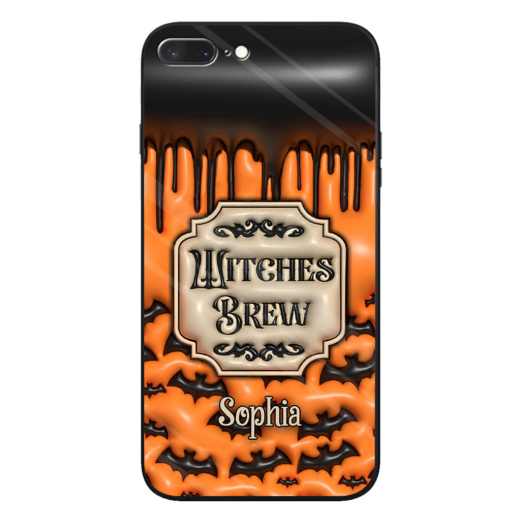 Witches Brew - Personalized Witch Clear Phone Case