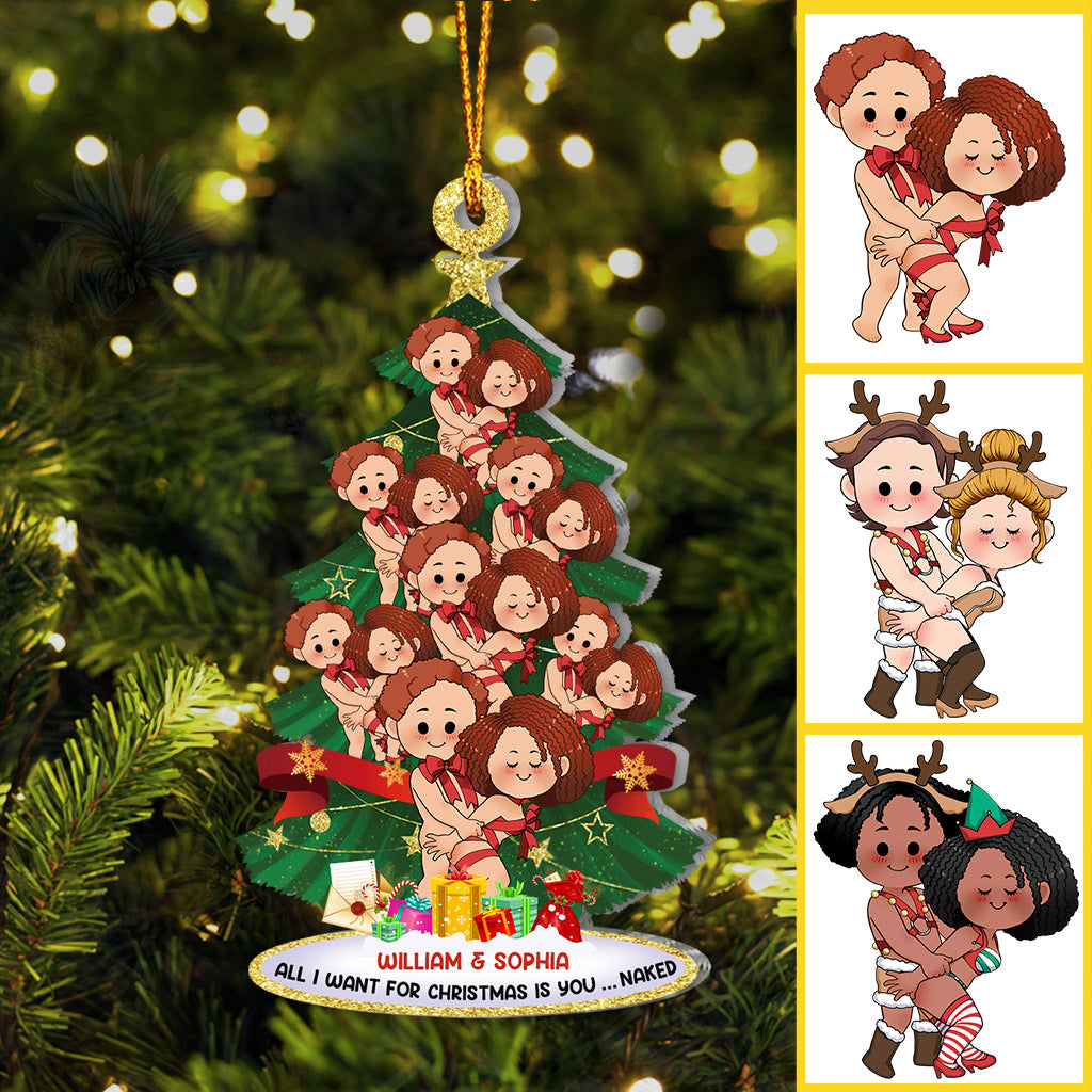 Christmas Tree - gift for boyfriend, girlfriend - Personalized Ornament