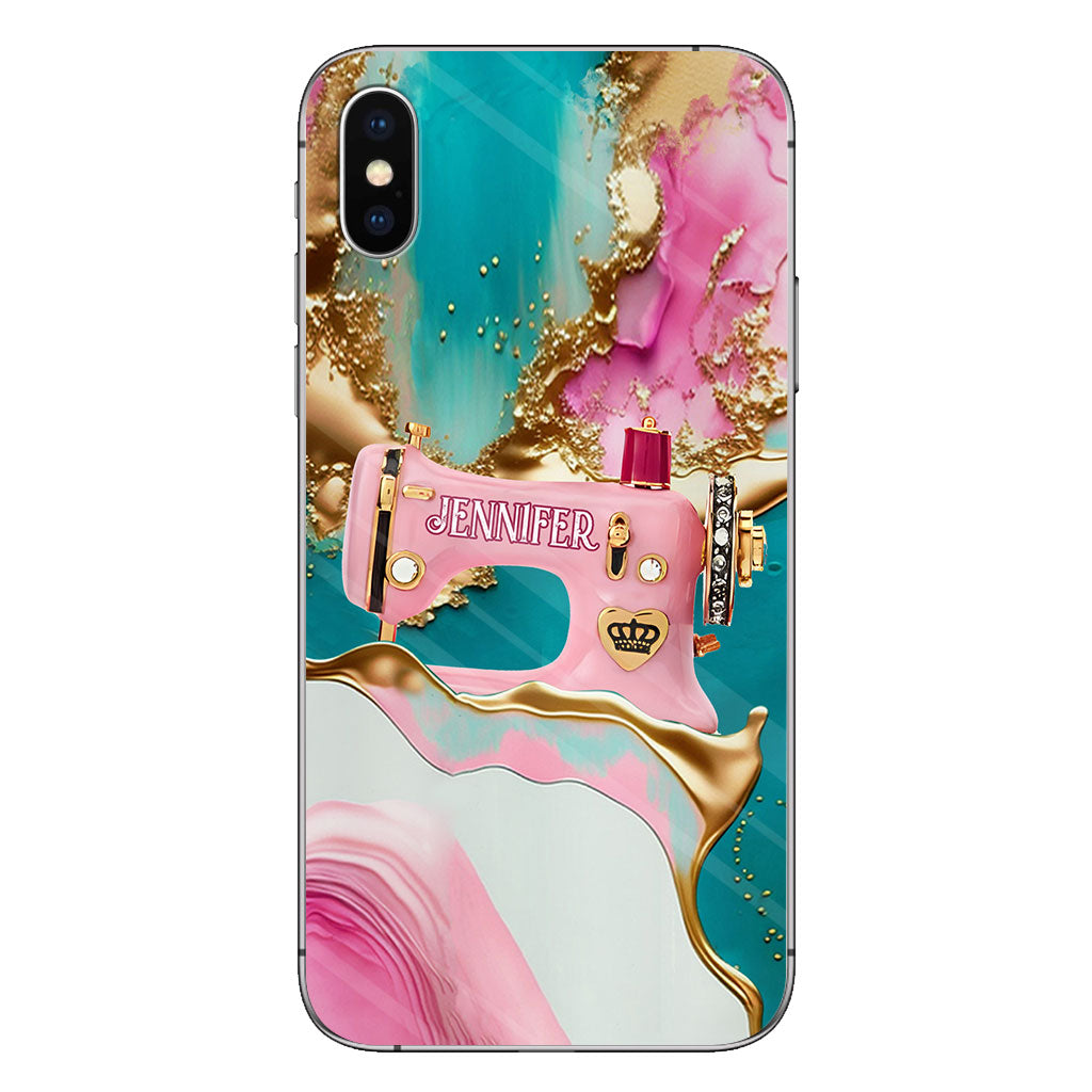 Love Sewing - Personalized Sewing Phone Case
