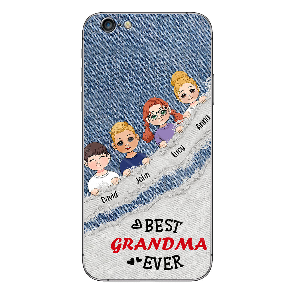 Best Grandma Ever - Personalized Grandma Phone Case