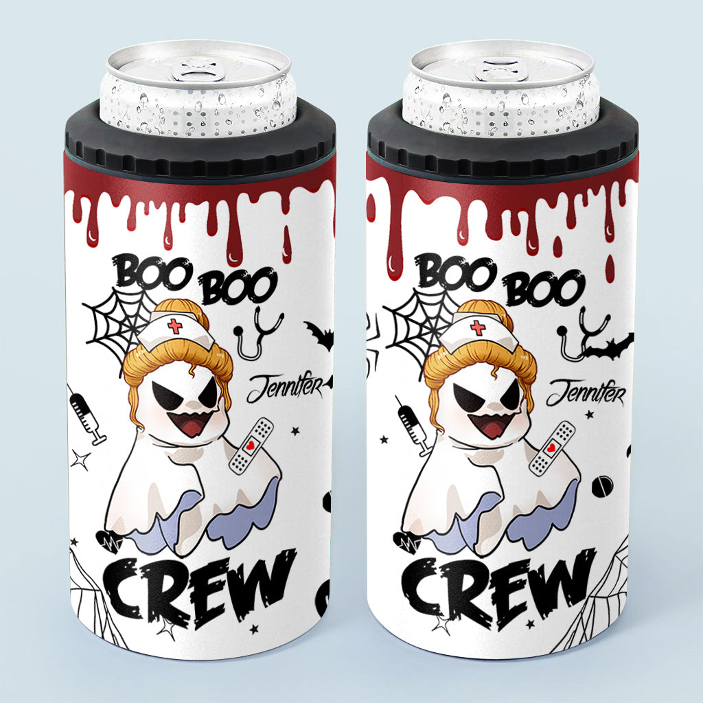 Boo Boo Crew - Personalized Nurse Can Cooler
