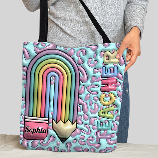 Teacher Life - Personalized Teacher Tote Bag