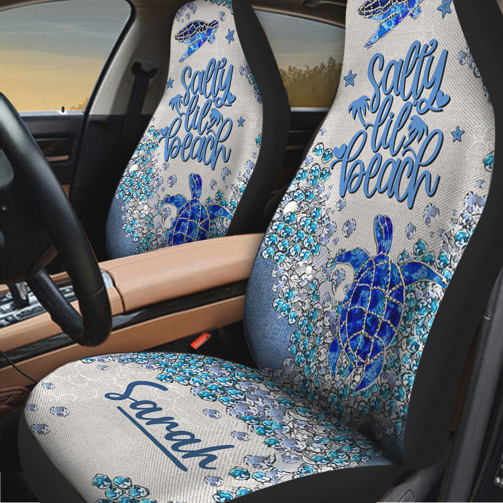 Turtle Bling - Personalized Turtle Seat Covers