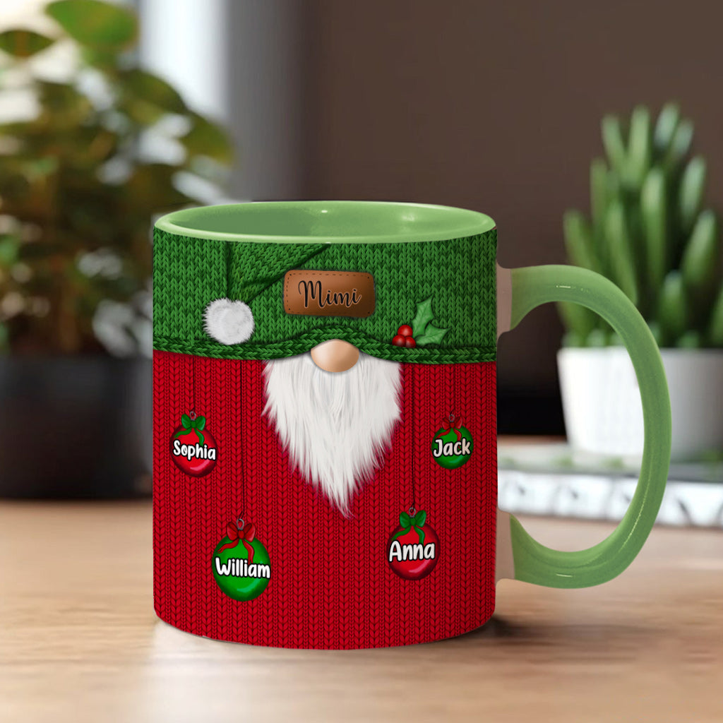 Best Grandma Ever - Personalized Grandma Accent Mug