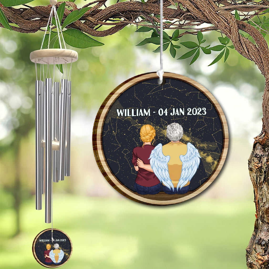 When I Look At The Stars - Personalized Memorial Wind Chime