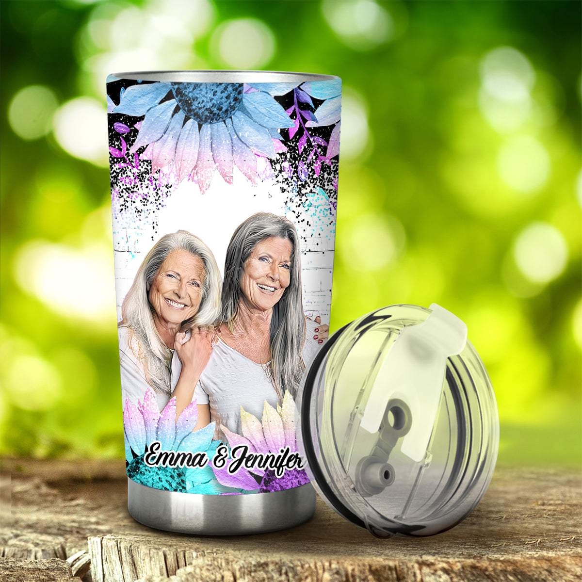 We’ll Be Friends Until We’re Old And Senile - Personalized Bestie Tumbler