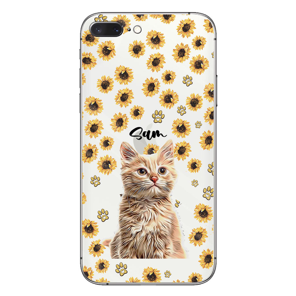 You Are My Sunshine - Personalized Dog Clear Phone Case