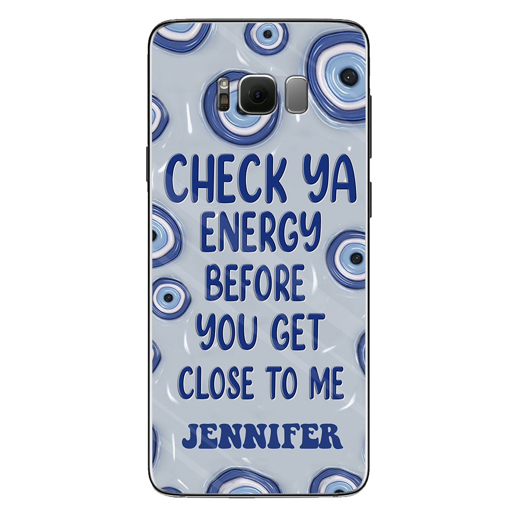 Check Ya Energy - Personalized Witch Phone Case