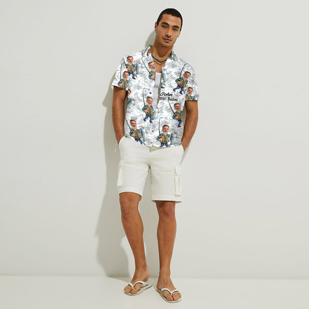 Master Baiter - Personalized Fishing Hawaiian Shirt