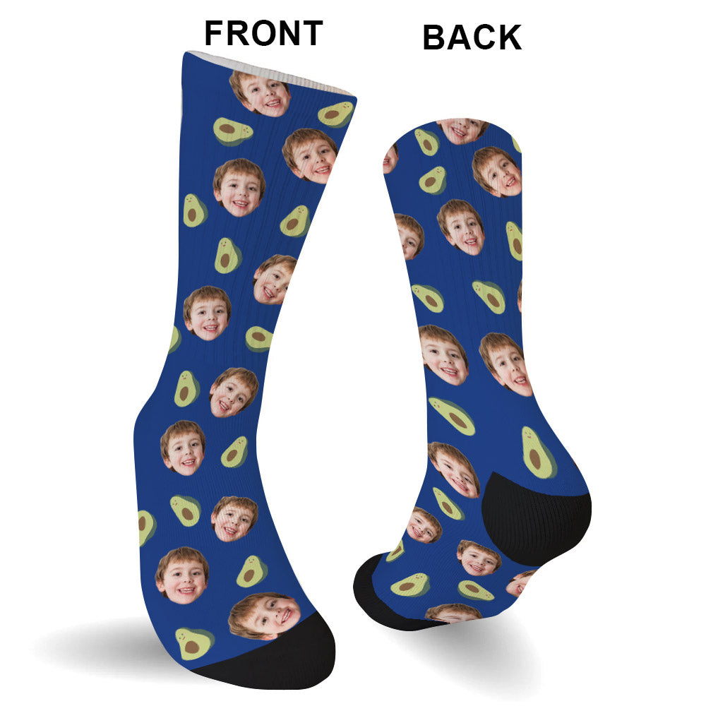 Funny Icon Pattern - Personalized Son Socks